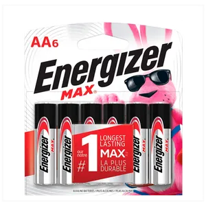 Pila Alcalina Energizer AA 6 Unds